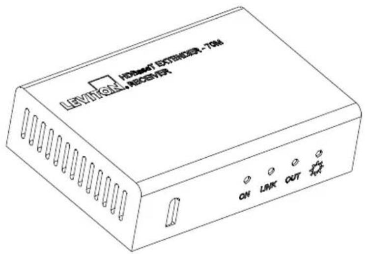 Leviton 41910HTO - Prolongateur RS232/infrarouges/HDMI - 2