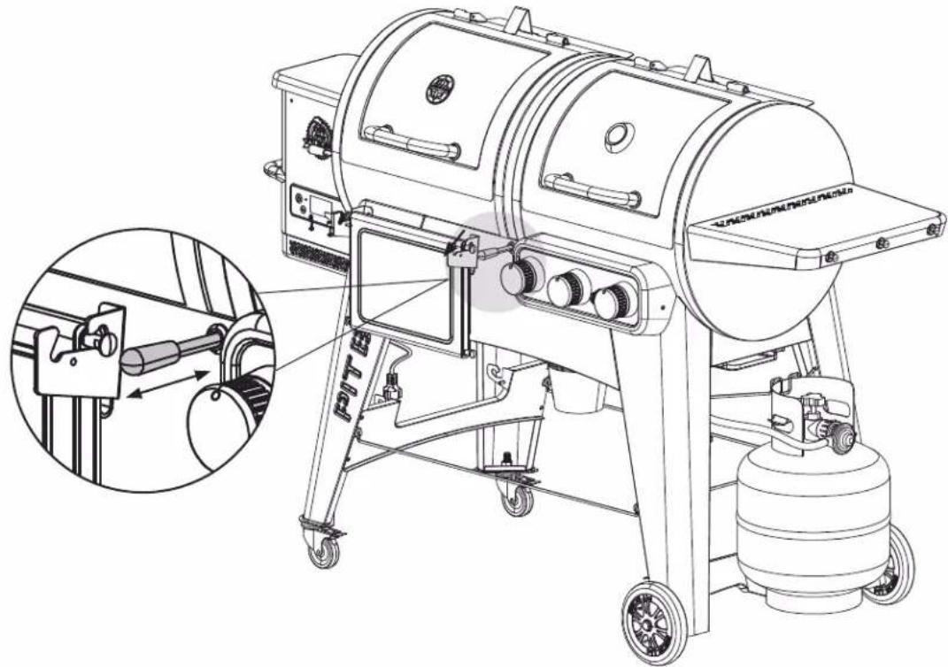 Pit Boss Navigator - USING SMOKE ADJUSTING BAR - 1