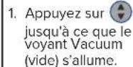 Vollrath VP16 - Modification d'un programme - 1