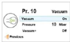 Vollrath VPP16 - Sélectiond'unprogramme - 2