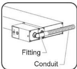 Hatco UltraGlo UGAL72D - Conduit Connection - 1
