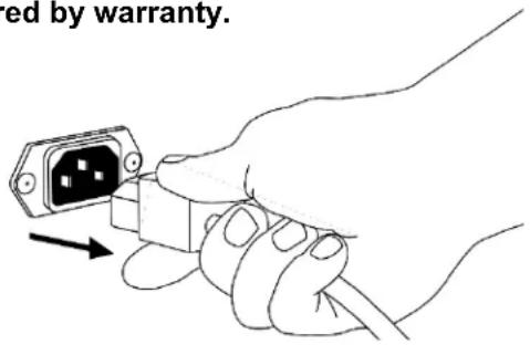 Dri Eaz LGR 7000XLi - CORRECT PLUG REMOVAL - 1