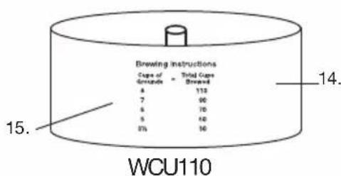 Waring Commercial WCU30 - PIEZAS - 4