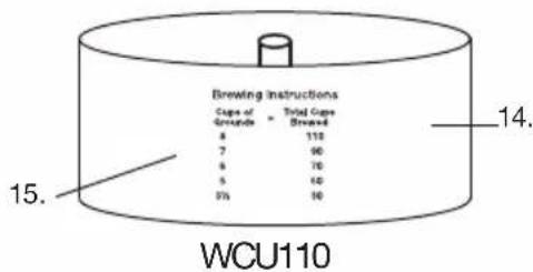 Waring Commercial WCU30 - PARTS - 4