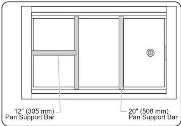 Hatco CWBX6 - Pan Support Bars - 1