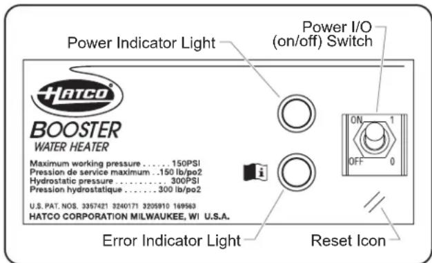 Hatco CWBX5 - WARNING - 1