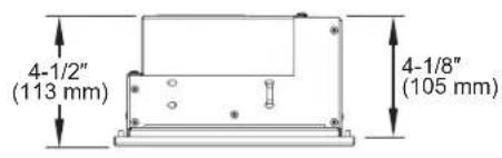 Hatco CWBX4 - Dimensions — Control Box - 3