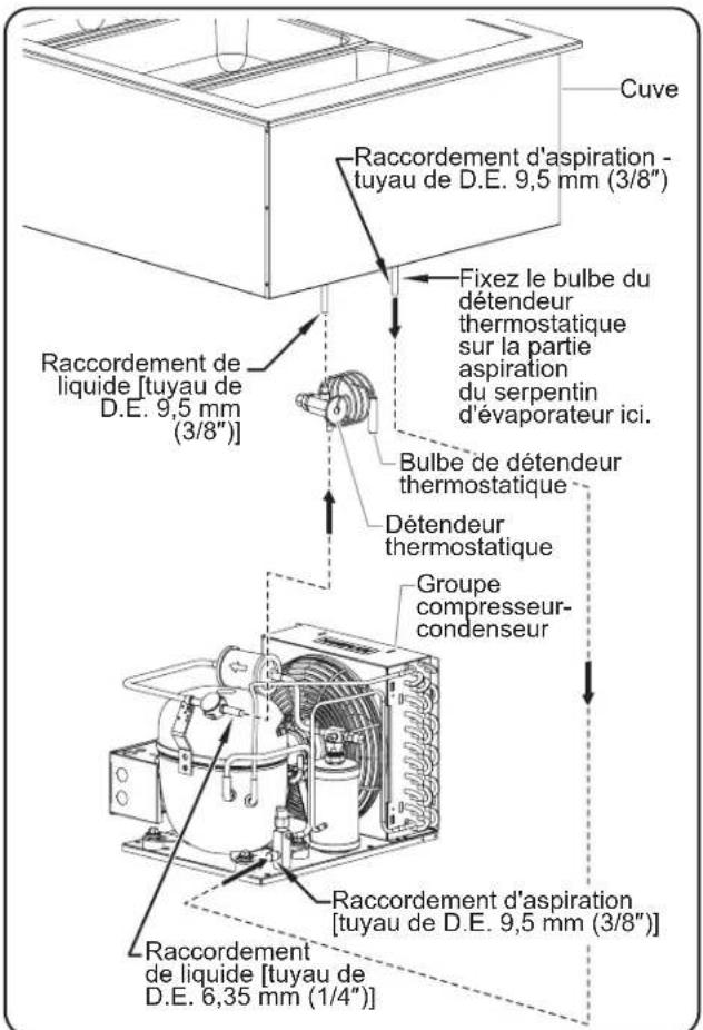Hatco CWBRS1 - Raccordement des composants - 1