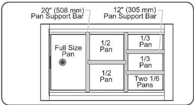 Hatco IWB1 - Pan Support Bars - 1