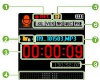 1 REC SQL VOR INR TAGC PRE 2 119_101503.MP3 3 00:00:09 130:52:07 4 5 6 7 8