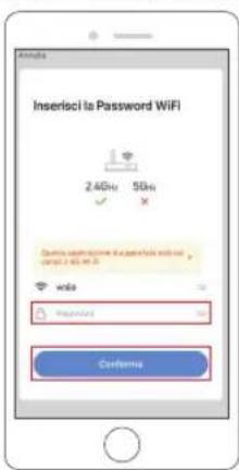 Con una fotocamera scan... Quando il ricerca CORNIFAL, il fontine cibono situata un codice QR. Pre convenire alla fotocamera di corrisornere il codice QR, tenere a una distenza tra 15 e 20 min. 30 - 50 sec. Continue