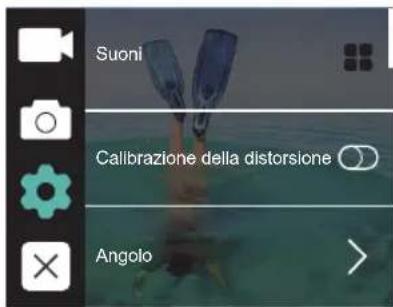 Suoni Calibrazione della distorsione Angolo