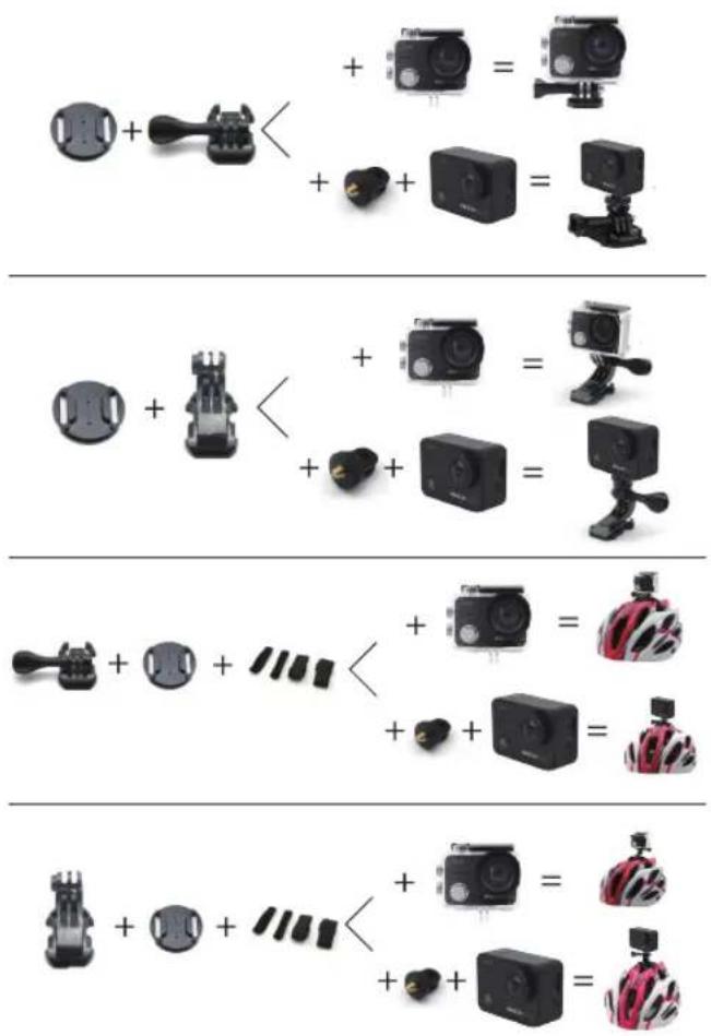 Diagram showing four groups of camera modules with plus and minus signs, likely illustrating a multi-camera system or sensor setup.