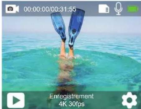 00:00:00/00:31:55 Enregistrement 4K 30fps