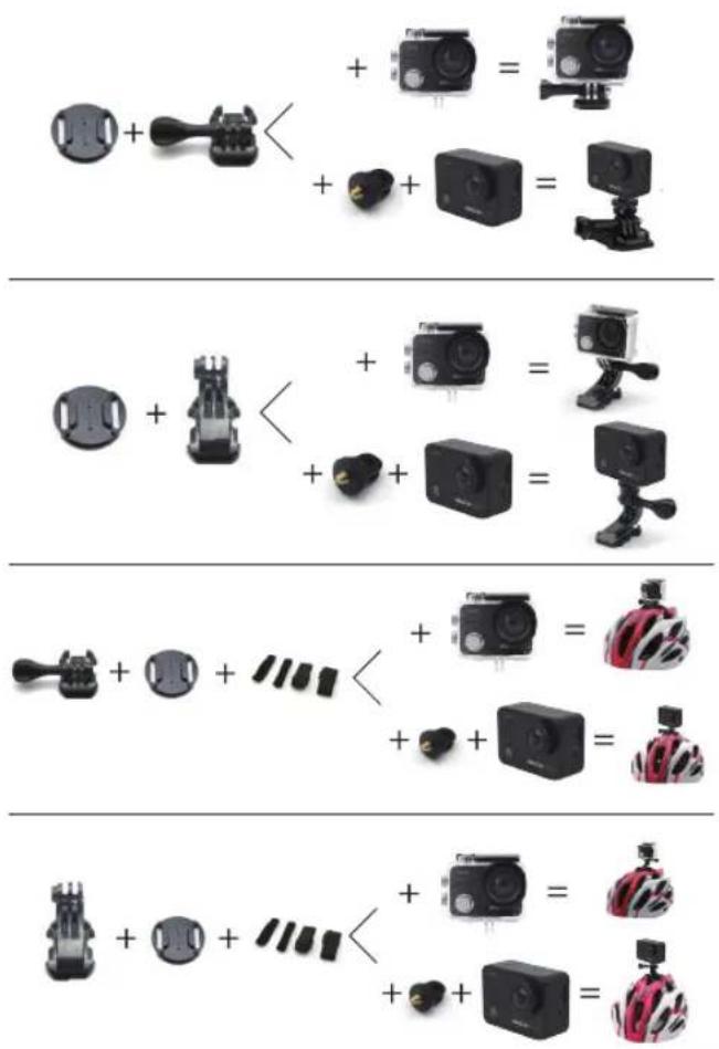 Diagram showing four groups of camera modules with plus and minus signs, likely illustrating a multi-camera system or sensor setup.