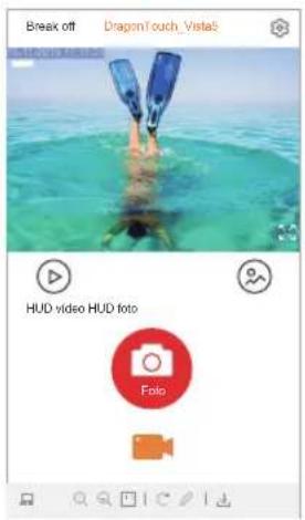 Break off DragonTouch_Vista5 HUD video HUD foto Folio