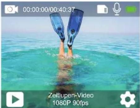 00:00:00/00:40:37 Zeitlupen-Video 1080P 90fps