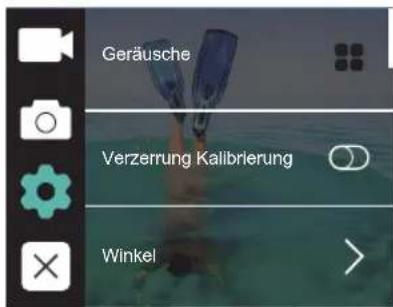 Geräusche Verzerrung Kalibrierung Winkel