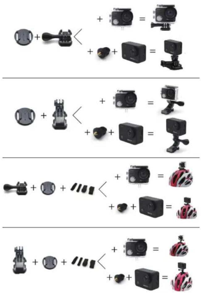 Diagram showing four groups of camera modules with plus and minus signs, likely illustrating a multi-camera system or sensor setup.