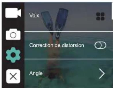 Voix Correction de distorsion Angle