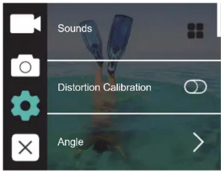Sounds Distortion Calibration Angle
