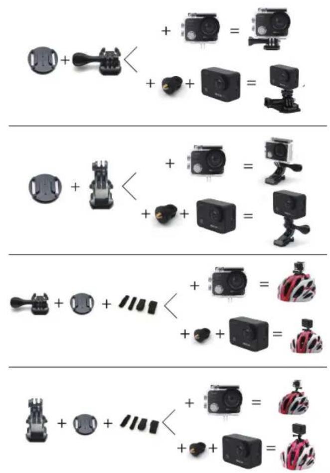 Diagram showing four groups of camera modules with plus and minus signs, likely illustrating a multi-camera system or sensor setup.