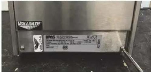 Vollrath 40858 - ADVERTENCIA - 3