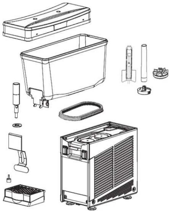 Vollrath 40858 - Limpie e higienice los componentes - 2
