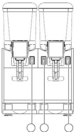 Vollrath 40858 - 3,17 y 5,28 galones (12 y 20 L) (con y sin tapas y paneles iluminados) - 3