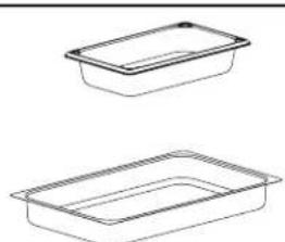 Hatco CWBRS4 - Bacs alimentaires - 1