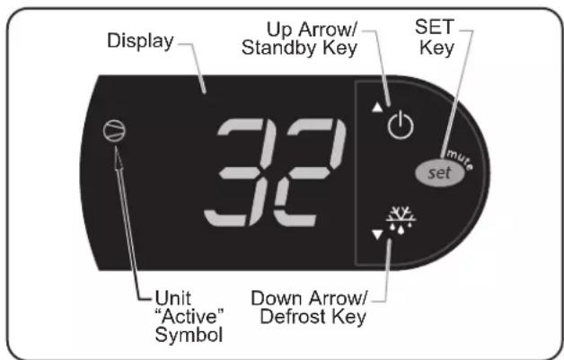 Hatco CWBRS4 - Changing the Setpoint Temperature - 1