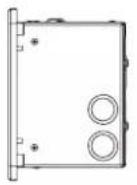 Hatco CWBRS4 - Dimensions — Panneau de commande - 2