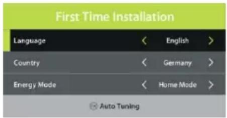 JVC LT32FD100 - Tuning Setup - 1
