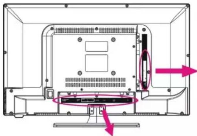 JVC LT32FD100 - Vista frontal e lateral - 5