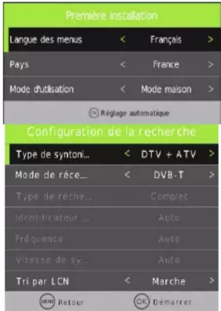 JVC LT32FD100 - Réglage de la syntonisation - 1