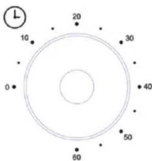 PROLINE PMO30 - Turn the timer control knob to the desired cooking time. - 1
