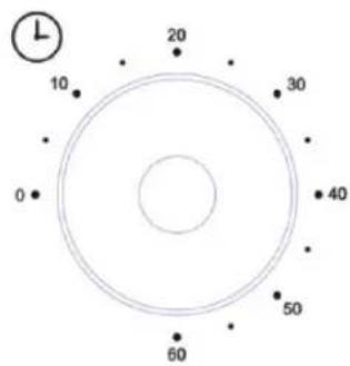 PROLINE PMO30 - Draai de timerknop naar de gewenste baktijd. - 1