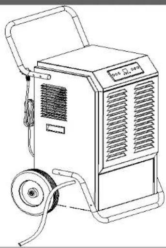 Royal Sovereign RDHC190P - DÉSHUMIDIFICATEUR COMMERCIAL AVEC POMPE DE PURGE AUTOMATIQUE - 1
