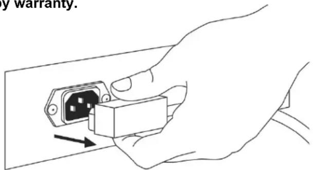 Dri Eaz LGR 2800i - CORRECT PLUG REMOVAL - 1