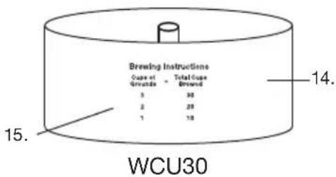 Waring Commercial WCU55 - PIEZAS - 2