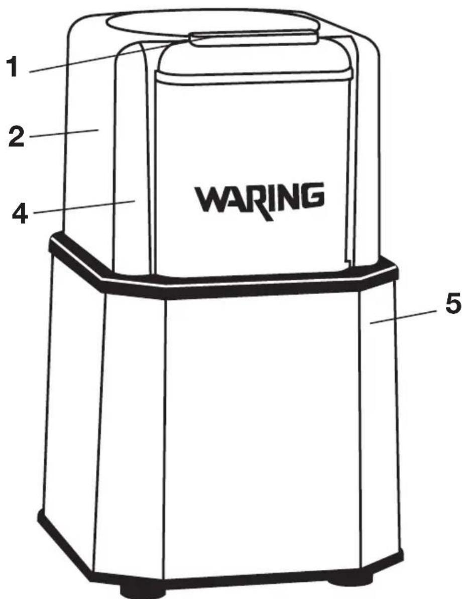 Waring Commercial WSG30 - Pièces - 1