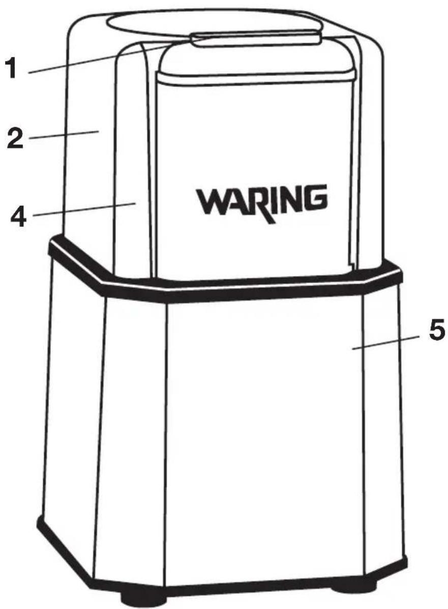 Waring Commercial WSG30 - PARTS - 1
