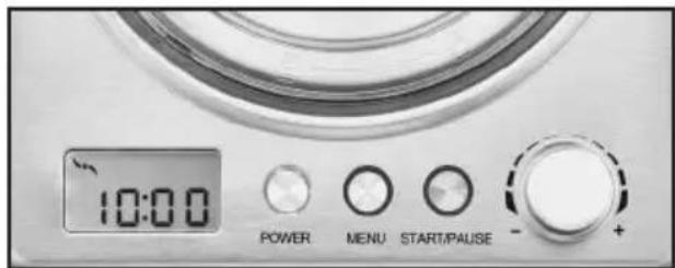 10:00 POWER MENU START/PAUSE +