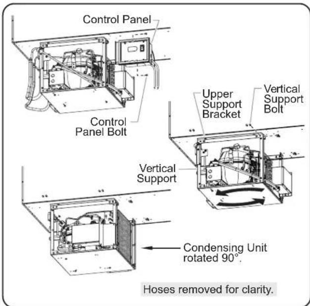 Hatco CWBS2 - Rotating the Condensing Unit - 1