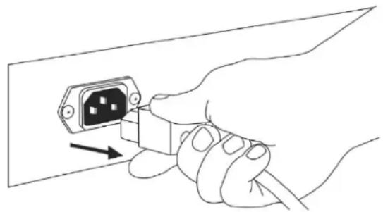 Dri Eaz PHD 200 - ADECUADO RETIRO DEL ENCHUFE Tome el enchufe IEC y tire recto - 1