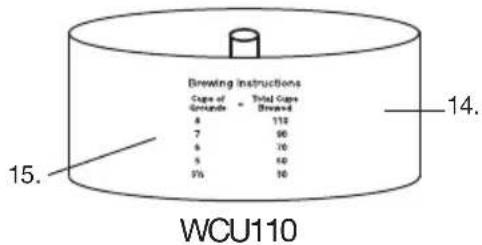 Waring Commercial WCU110 - PARTS - 4