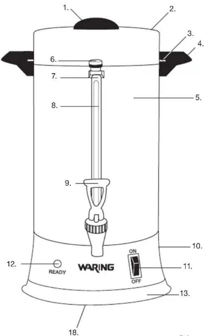 Waring Commercial WCU110 - DECALCIFICATION - 4
