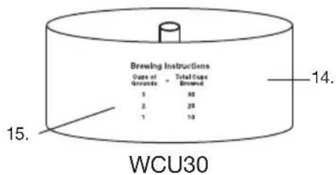 Waring Commercial WCU110 - PARTS - 2
