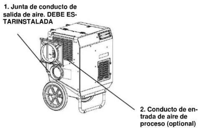 Dri Eaz DriTech 4000i - Ubicar el Deshumidificador - 1