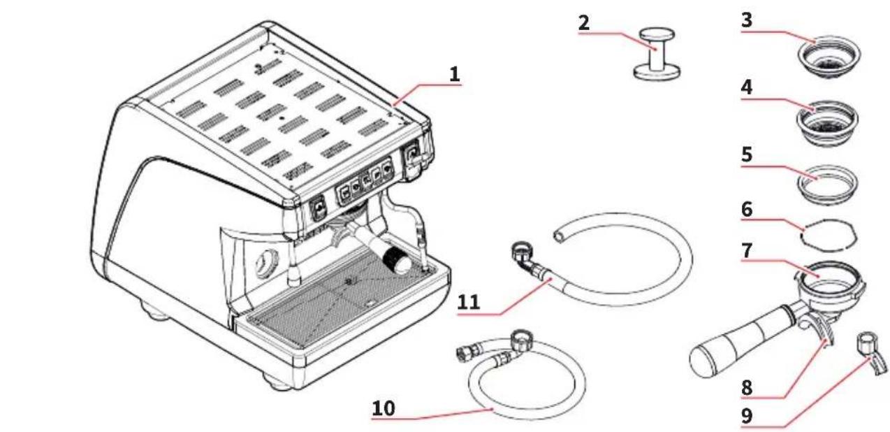 NUOVA SIMONELLI Appia Life - Controles des contenus - 1